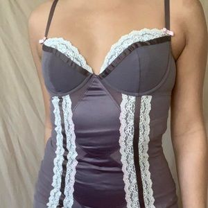 A three piece bra 36b thing M and faja m with thing attached